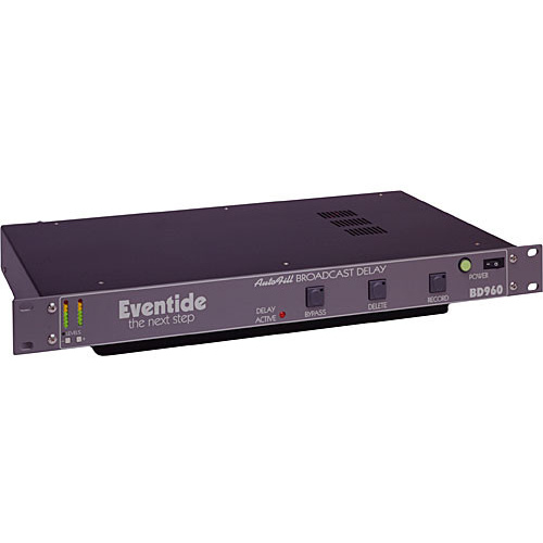 Eventide BD-960 Broadcast Audio Delay - Obscenity Delete and Fill, Balanced Stereo Audio XLR, RS-232