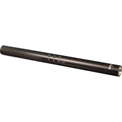 Rode NTG4+ Shotgun Microphone with Digital Switches and Built-In Rechargeable Battery