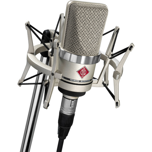 Neumann TLM 102 Studio Set Large Diaphragm Studio Condenser Microphone (Nickel)