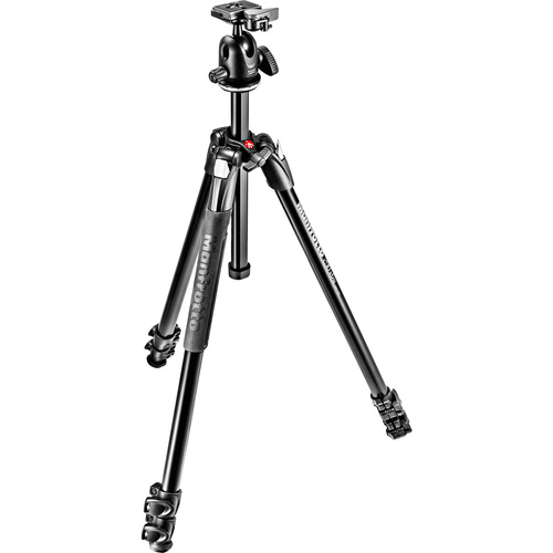 Manfrotto MK290XTA3-BH 290 Xtra Aluminum Tripod with Ball Head