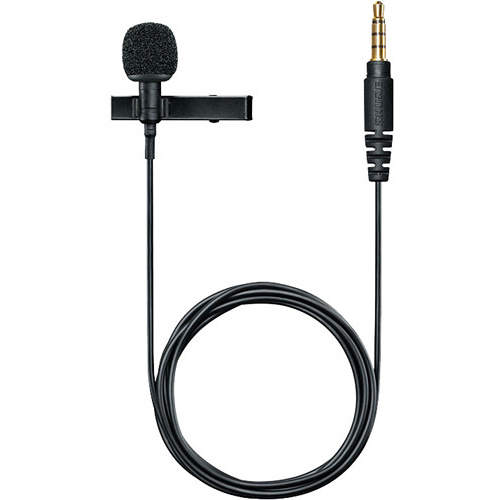 Shure Motiv MVL Omnidirectional Condenser Lavalier Microphone for iOS and Smart Devices