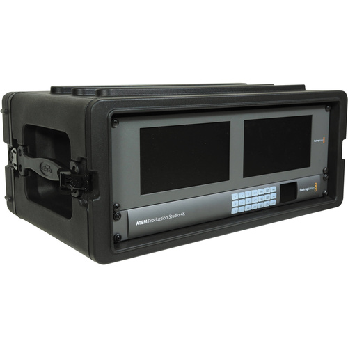 SKB 4U Roto Shallow Rack Case with Steel Rails (1SKB-R4S)