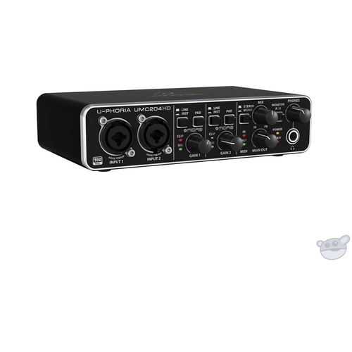 Behringer U-PHORIA UMC204HD - USB 2.0 Audio Interface