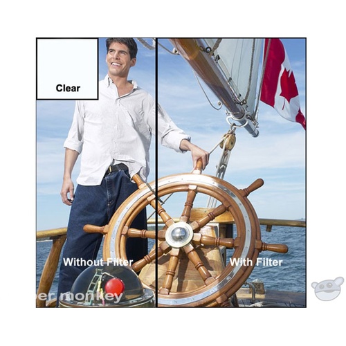 Tiffen 4 x 5.65" Clear Premium Coated Filter