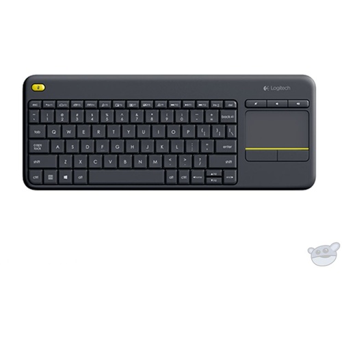 Logitech K400 Plus Wireless Touch Keyboard (Black)