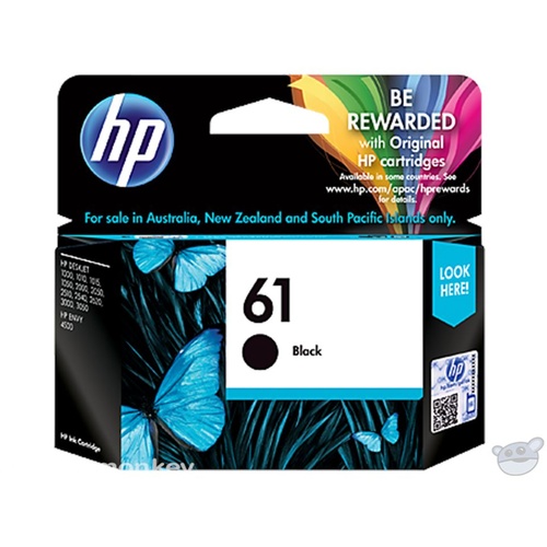 HP 61 Black Original Ink Cartridge (CH561WA)