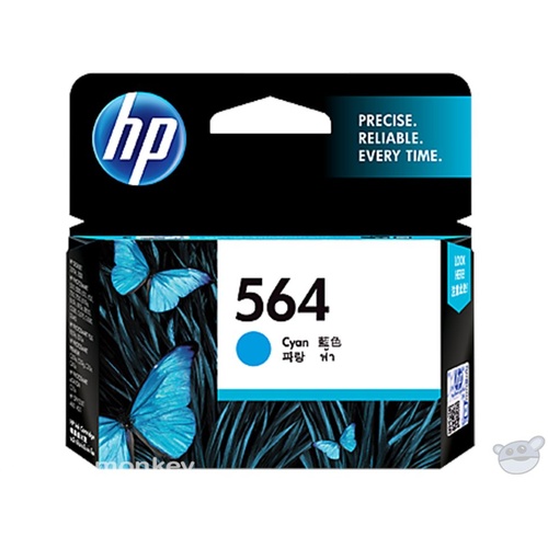 HP 564 Cyan Original Ink Cartridge (CB318WA)