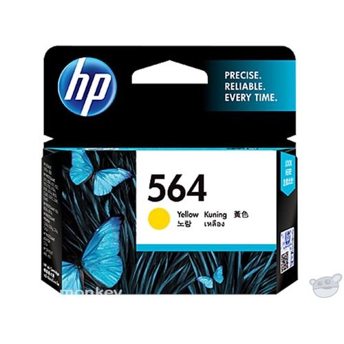 HP 564 Yellow Original Ink Cartridge (CB320WA)