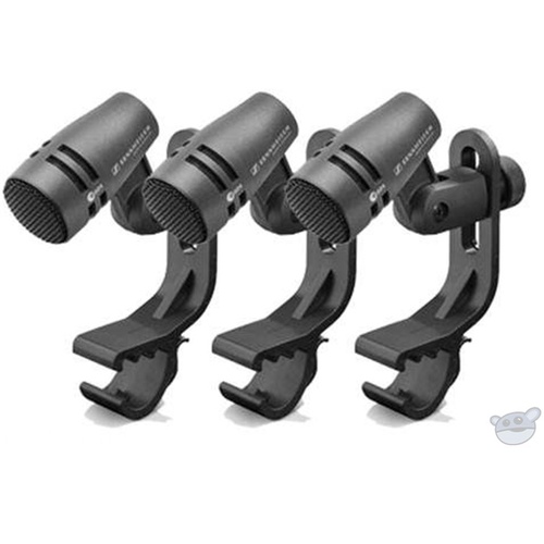 Sennheiser E604 Dynamic Cardioid Microphone 3-Pack