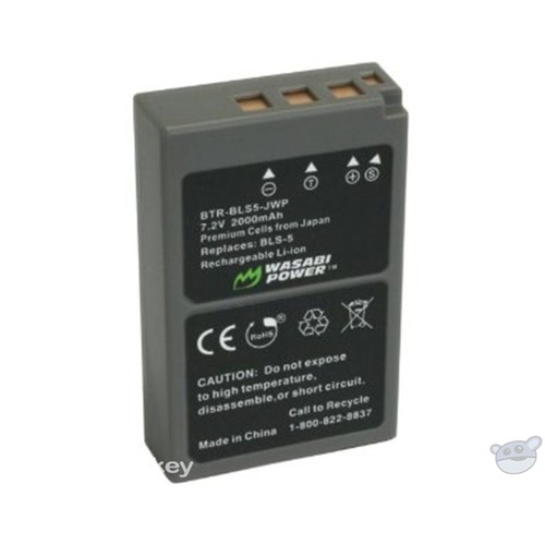 Wasabi Power BLS5 for Olympus BLS-5