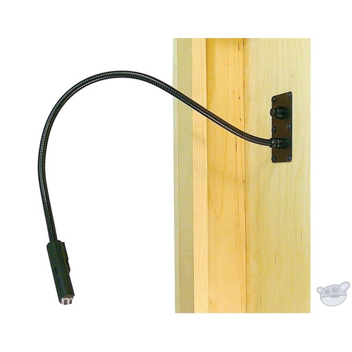 Littlite LA-18P-LED Permanent 18" Flexible Gooseneck Lamp with Power Supply