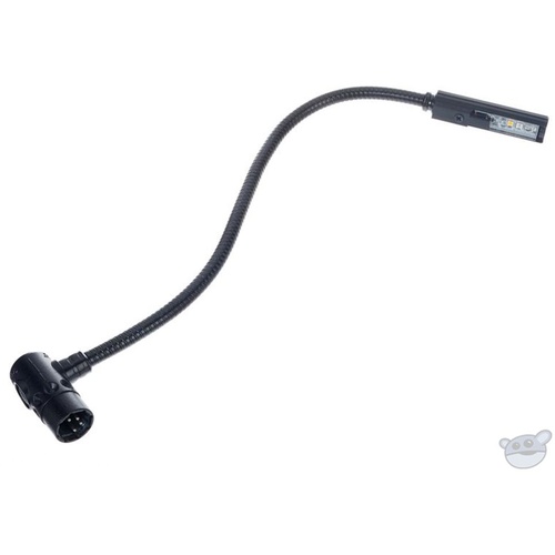 Littlite 18XR-LED 18" Gooseneck Lamp with 3-pin Right Angle XLR Connector