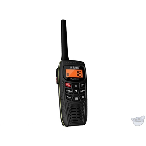 Uniden Atlantis 270 6W Floating VHF Handheld Radio