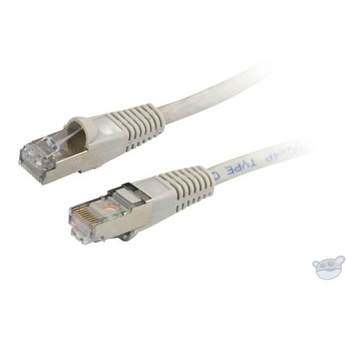 DYNAMIX 1M Cat6A STP 10G Patch Lead (Beige)