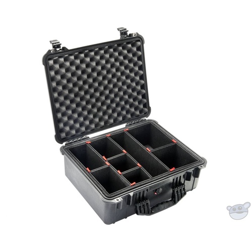 Pelican 1550TP Case with TrekPak Divider System (Black)