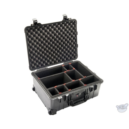 Pelican 1560TP Case with TrekPak Divider System (Black)