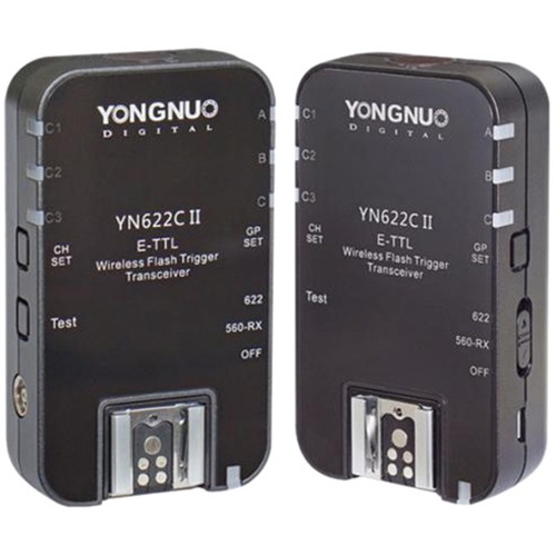 Yongnuo YN-622C II E-TTL Wireless Flash Transceiver for Canon (2-Pack)