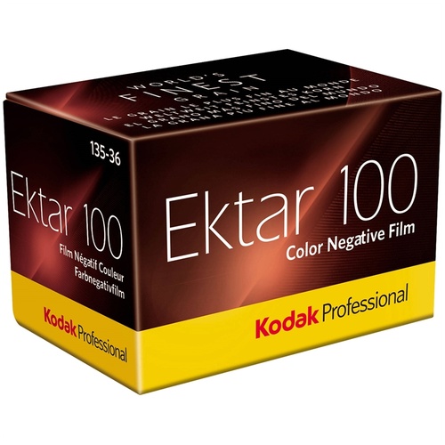 Kodak Professional Ektar 100 Color Negative Film (35mm Roll Film, 36 Exposures)