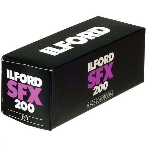 Ilford SFX 200 Black and White Negative Film (120 Roll Film)