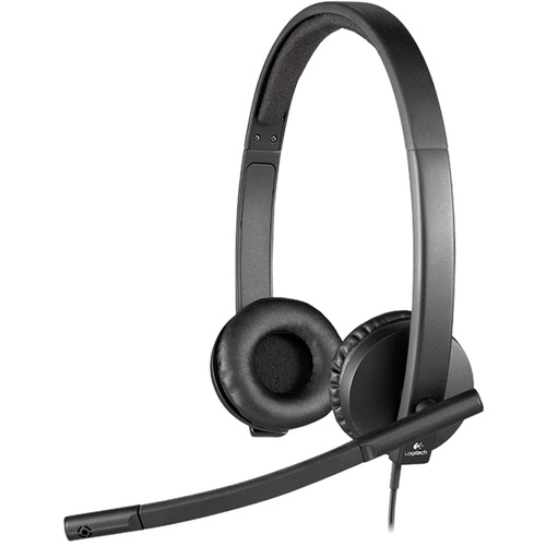 Logitech H570e USB Headset MS Lync Compatible Stereo