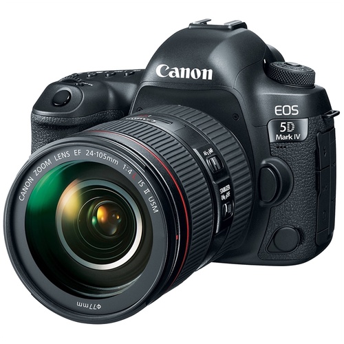 Canon EOS 5D Mark IV DSLR Camera with 24-105mm f/4L II Lens