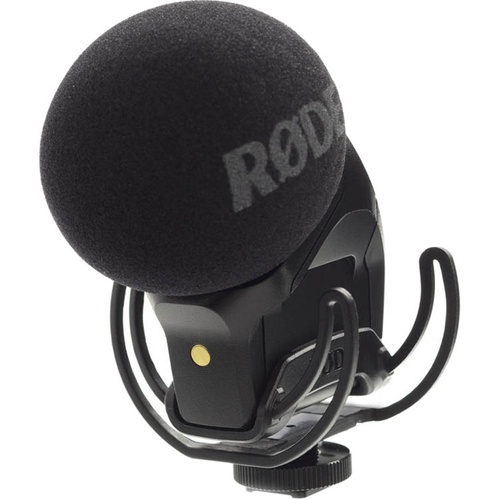 Rode Stereo VideoMic Pro Rycote XY Stereo Condenser Microphone W/ Rycote Lyre Suspension Mount