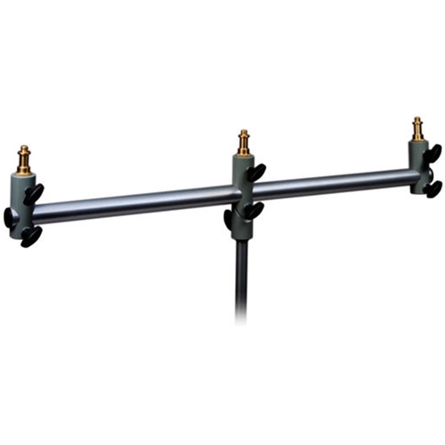 Manfrotto 154B Triple Microphone Holder Bar (Black)