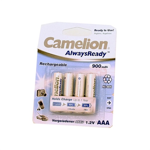 Camelion Always Ready 900MAH AAA (4PK)