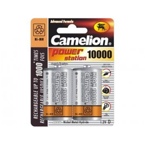 Camelion Rechargeable10000MAH (D-2 PK)