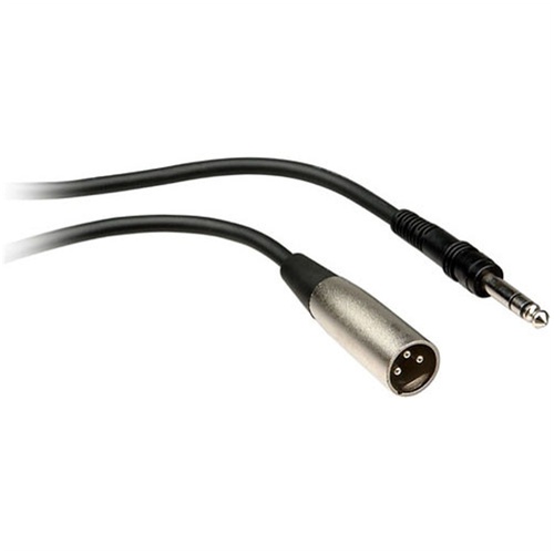 Hosa STX-103M Stereo 1/4" Male to 3-Pin XLR Male Interconnect Cable - 3