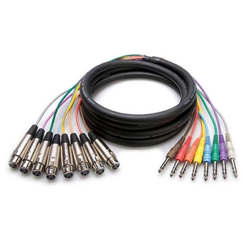 Hosa STX-803F 8-Channel Stereo Snake Cable - 9.9' (3 m)