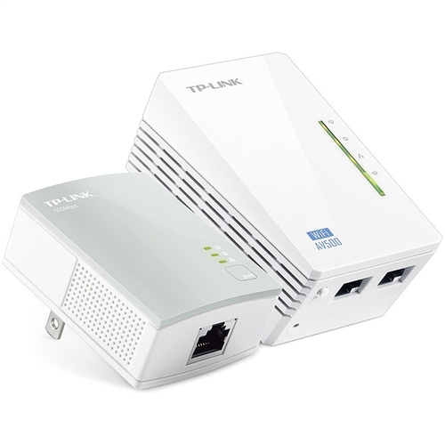 TP-Link TL-WPA4220KIT Wireless-N300 Range Extender AV600 Powerline Edition