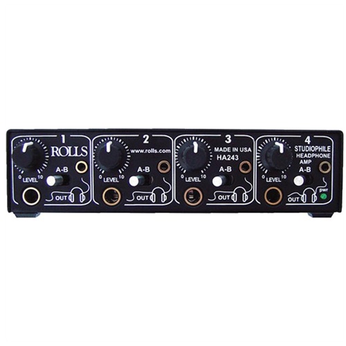 Rolls HA243 4-Channel Studiophile Headphone Amplifier