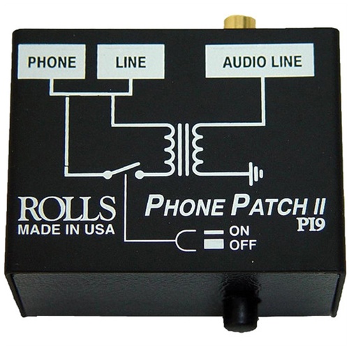 Rolls PI9 Phone Patch II Telephone Output Adapter