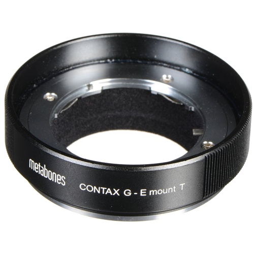Metabones Contax G Lens to Sony E-Mount Camera T Adapter (Black)