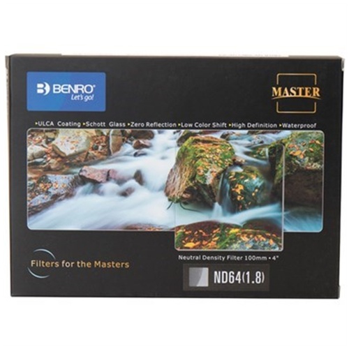 Benro FH100 ND64 WMC 100x100mm Master Series Filter (6 Stops)