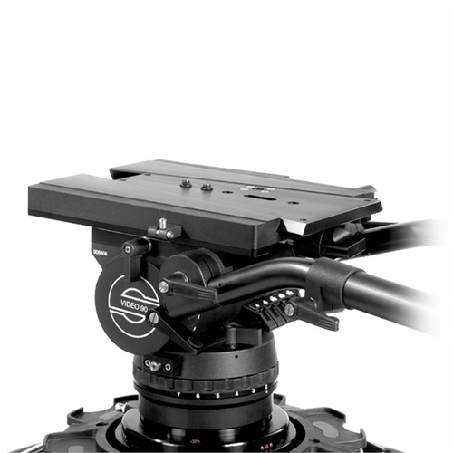 Sachtler VIDEO 90 FB Fluid Head (Flat Base)