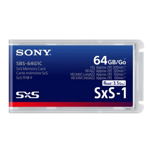 Sony 64GB SxS-1 C Series Memory Card (2-Pack)