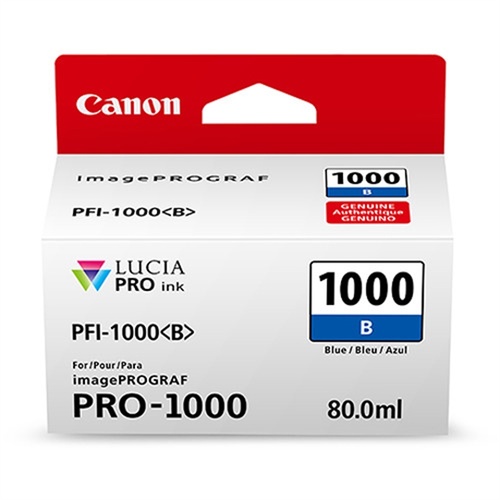 Canon PFI-1000 B LUCIA PRO Blue Ink Cartridge (80ml)