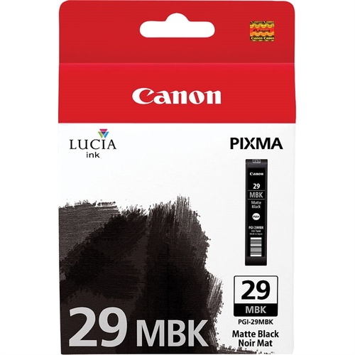 Canon PGI-29 LUCIA Matte Black Ink Cartridge