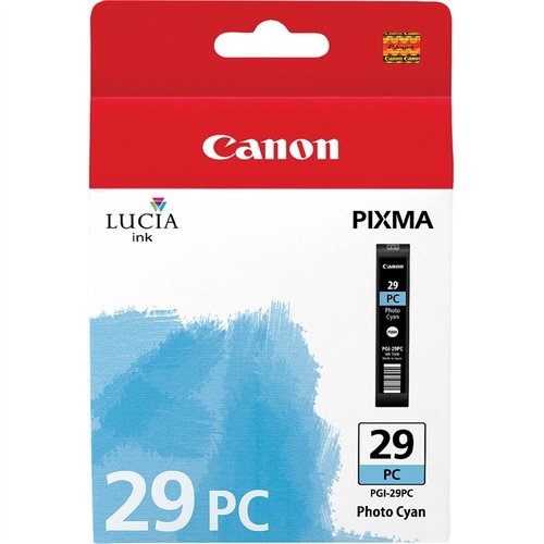 Canon PGI-29 LUCIA Photo Cyan Ink Cartridge