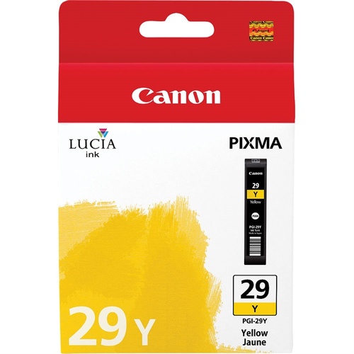 Canon PGI-29 LUCIA Yellow Ink Cartridge