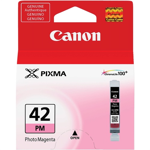 Canon CLI-42 ChromaLife100 Photo Magenta Ink Cartridge