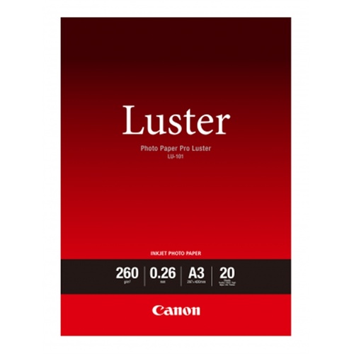 Canon LU-101 A3 Photo Paper Pro Luster (20 Sheets)