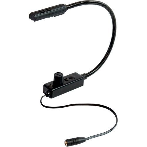 Littlite L-7/12-LED-BLUE 12" Gooseneck Lamp with Power Supply (Dual Colour White/Blue LED)