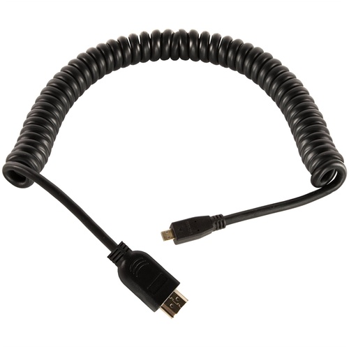 SHAPE MICRO4K Coiled HDMI to Micro-HDMI Cable (24'')
