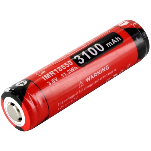 Klarus 18650 IMR31 Li-Ion Protected IMR Battery (3100mAh, 3.6V)