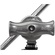 Kupo KCP-240 40" Grip Arm With Big Handle (Silver Machined Finish)