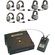 Eartec CSXTPLUS-7 XT-Plus Com-Center with Interface and 7 COMSTAR Headsets