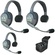 Eartec UL3S UltraLITE 3-Person Single-Ear Headset System with Batteries, Charger & Case